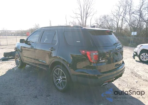 2016 Ford Explorer Sport из США, поврежденный, VIN 1FM5K8GT9GGA33476